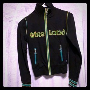 Zip front Ireland hoodie